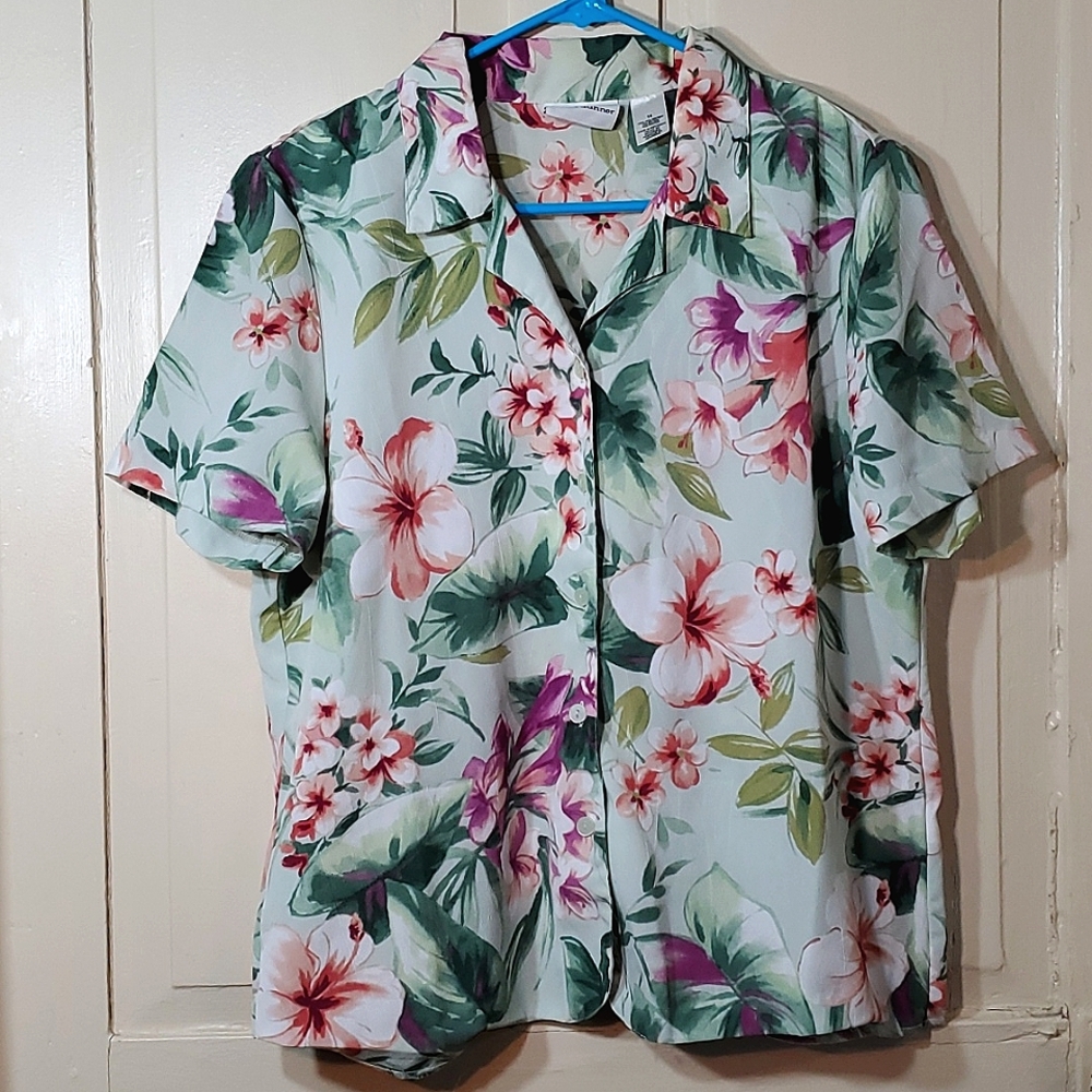 Alfred Dunner Floral Jacket - Picture 1 of 9